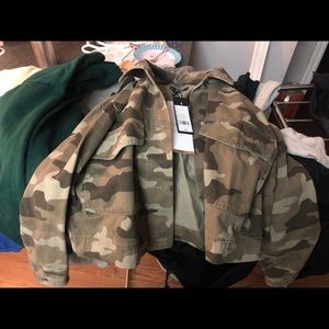 Bnwt Dynamite camo Jean jacket(women’s)